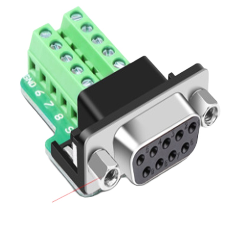 SZTADQ DB9免焊串口插头端子/公头配螺母/不带外壳(单位:个)