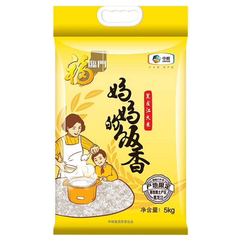 福临门 妈妈的饭香5kg 产地限定 寒地黑土产区 口味纯正 中粮出品