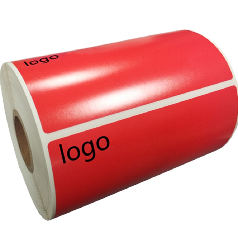 开仰(KAIYANG)PM-10045-R-DX不干胶标签纸/预印logo设备标签100*45mm/500片/卷 红色