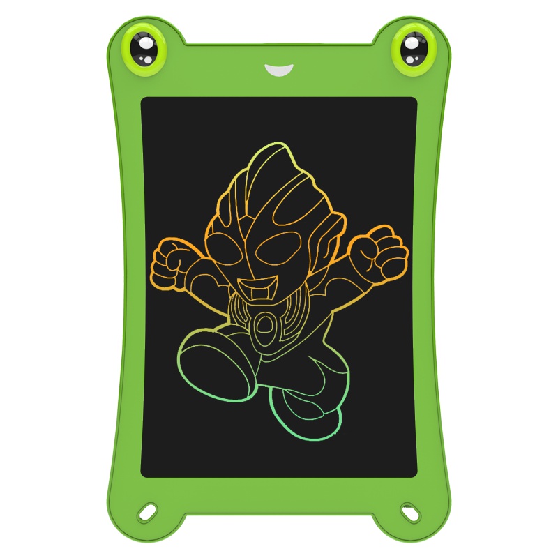 好写（howshow）儿童液晶手写板 学生文具草稿板 宝宝益智写字板 涂鸦绘画画板 8.5英寸青蛙款 H8Q 森林绿