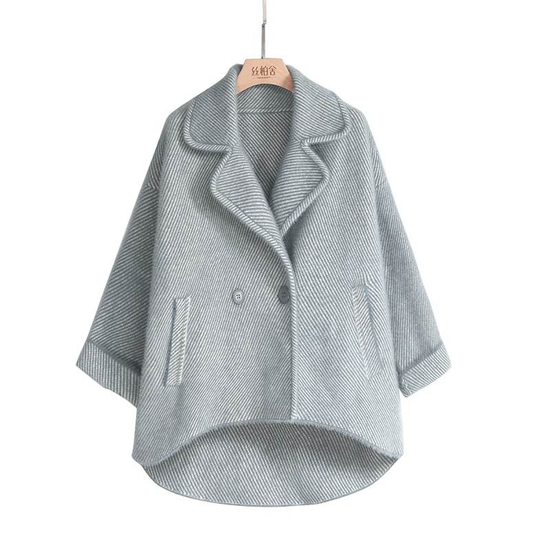 丝柏舍2019秋季女装韩版一粒扣宽松淑女休闲短外套S93T4203A