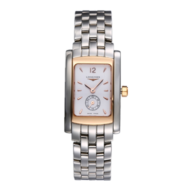 【预售款】浪琴（LONGINES）瑞士手表 黛绰维纳系列石英表女经典优雅商务女士石英腕表 L5.155.5.18.6