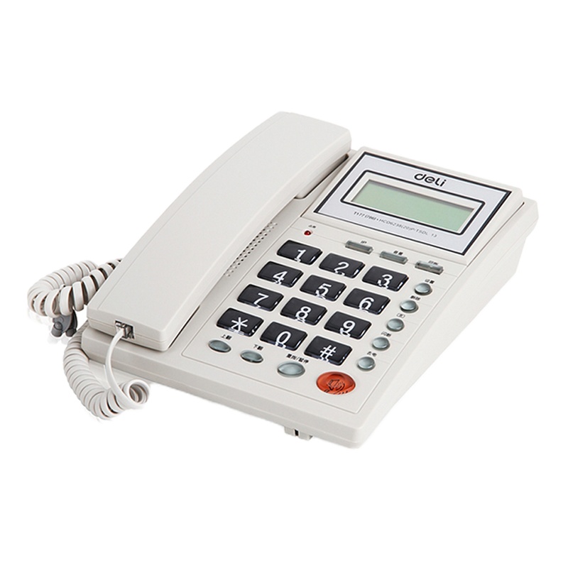 得力(deli) 786 电话机 （单位：台） 颜色随机发货