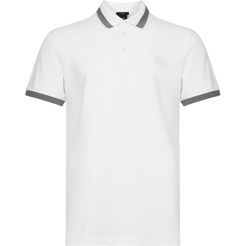 HUGO BOSS 雨果博斯 男士 棉质修身版短袖POLO衫 50425010