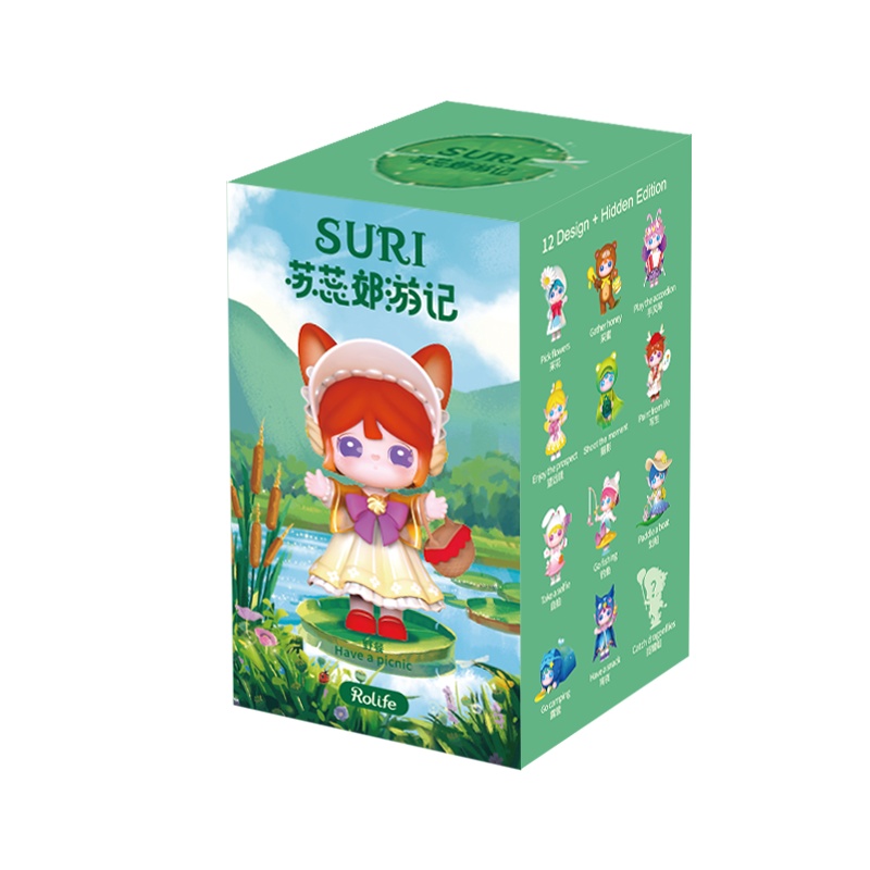 若来 Suri苏蕊郊游记系列手办盲盒*1个(非质量问题不支持退换)