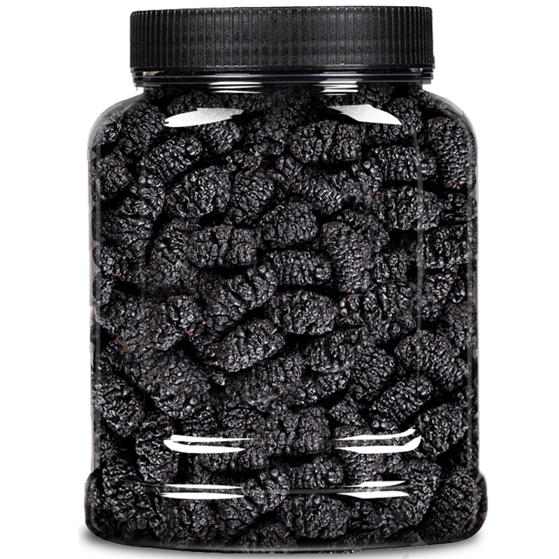 敏昂(M) 新疆黑桑葚干 500g/罐