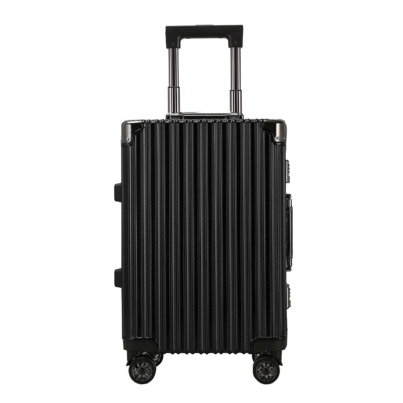 网红女男拉杆箱小型20寸旅行箱24铝框皮箱密码登机箱