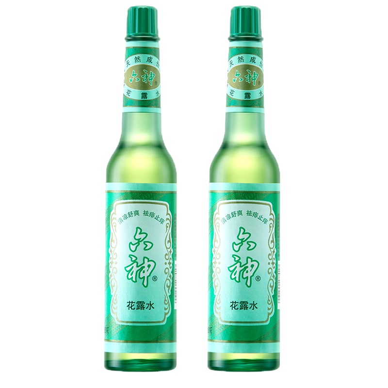 六神花露水195ml*2(清凉舒爽,祛痱止痒)
