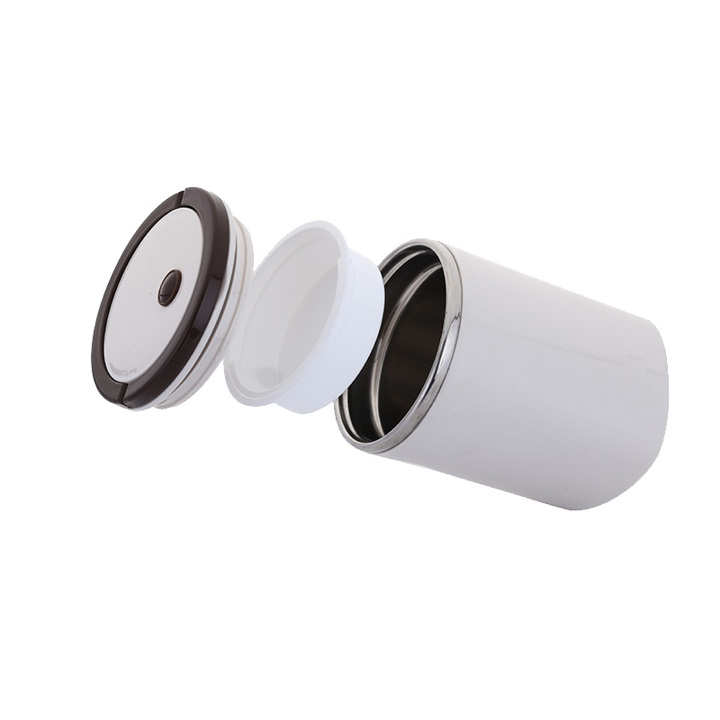 [容量:350+75 单位:ML]商务办公款 双层保温饭盒大容量不锈钢超长保温桶便当饭盒便携上班(TAYOHYA)多样屋