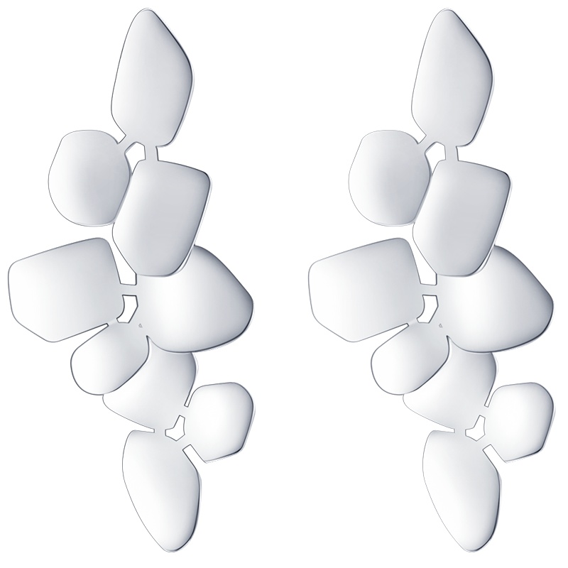 佰色传情高级感夸张耳环女复古欧美纯银耳钉新款气质长款耳坠耳饰