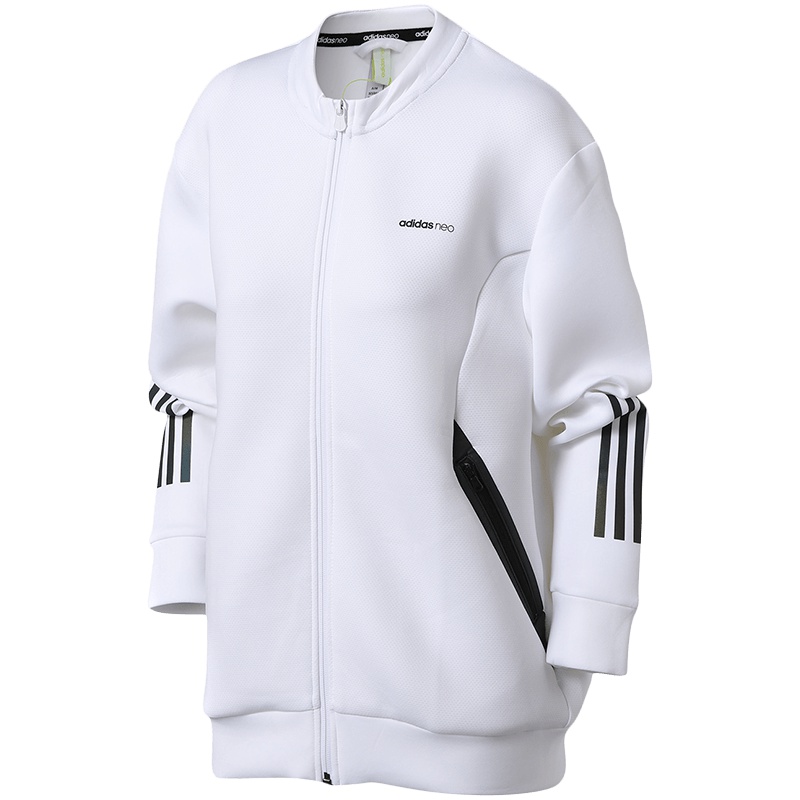 adidas阿迪达斯NEO女子夹克外套休闲运动服CD2103. S 白色