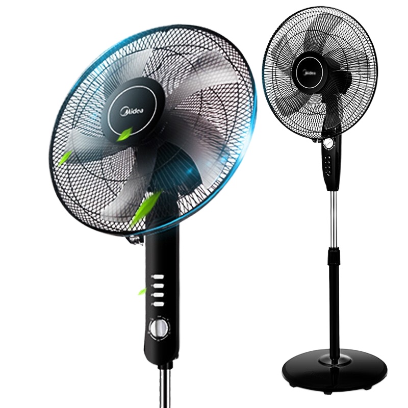 美的(Midea)电风扇落地扇立式升降高度调节定时摇头宿舍 FS40-15F1