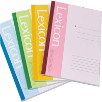 得力 7651软面抄A5 12本/组 混色