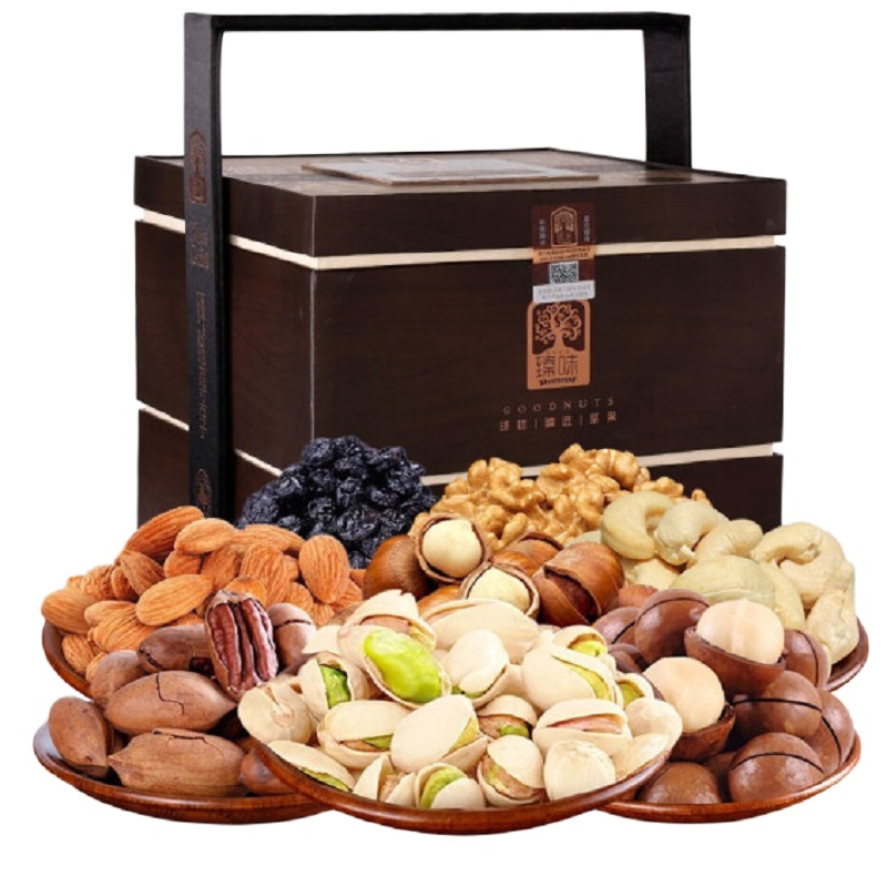 坚果干果礼盒 环球尊享坚果礼盒 1570g
