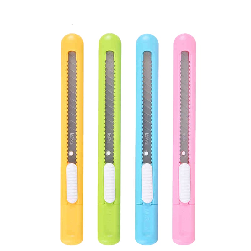 晨光(M&G) 多彩时尚美工刀9mmASS91452 48个装