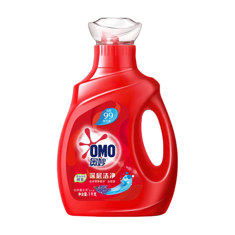 奥妙(OMO) 奥妙天然酵素深层洁净洗衣液1kg
