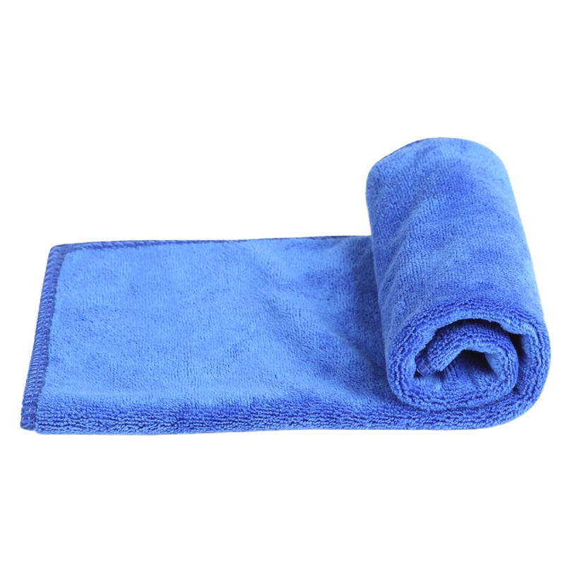 茶花 蓝色方抹布 擦拭布 30cm*30cm 2条装 TL