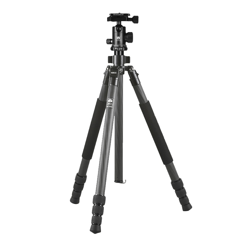 思锐(SIRUI)R1204+G10KX 碳纤维三脚架云台套装 三角架云台 单反相机便携三脚架