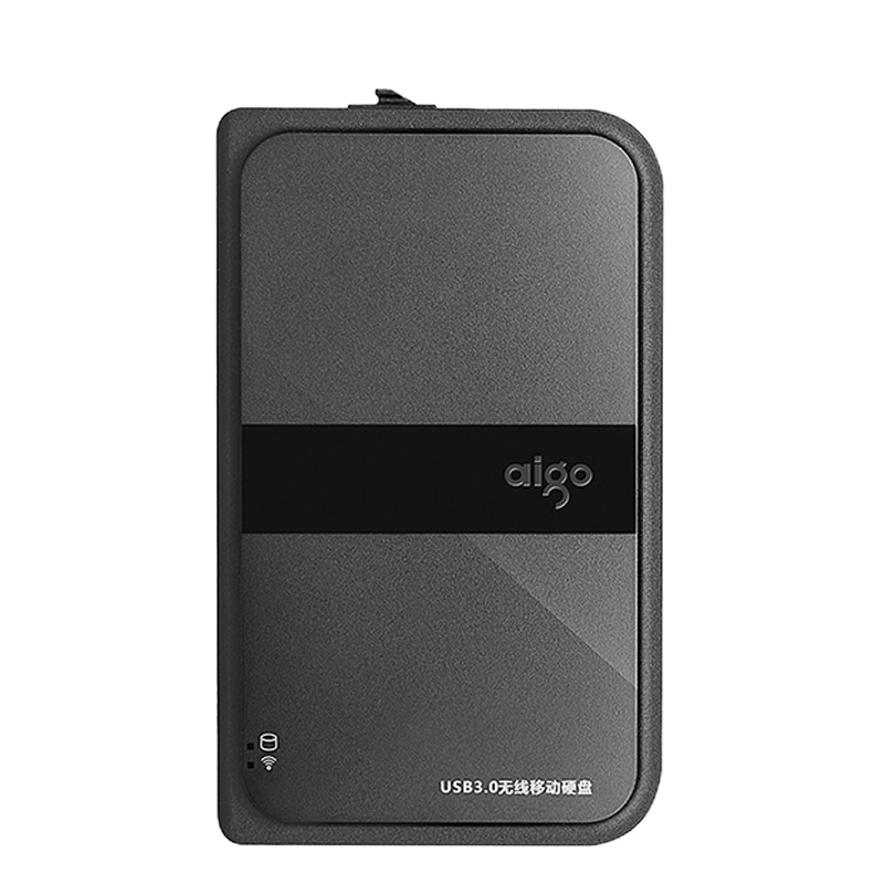 爱国者(aigo) HD816 4T USB3.0 2.5英寸 无线移动硬盘(计价单位:块) 黑色
