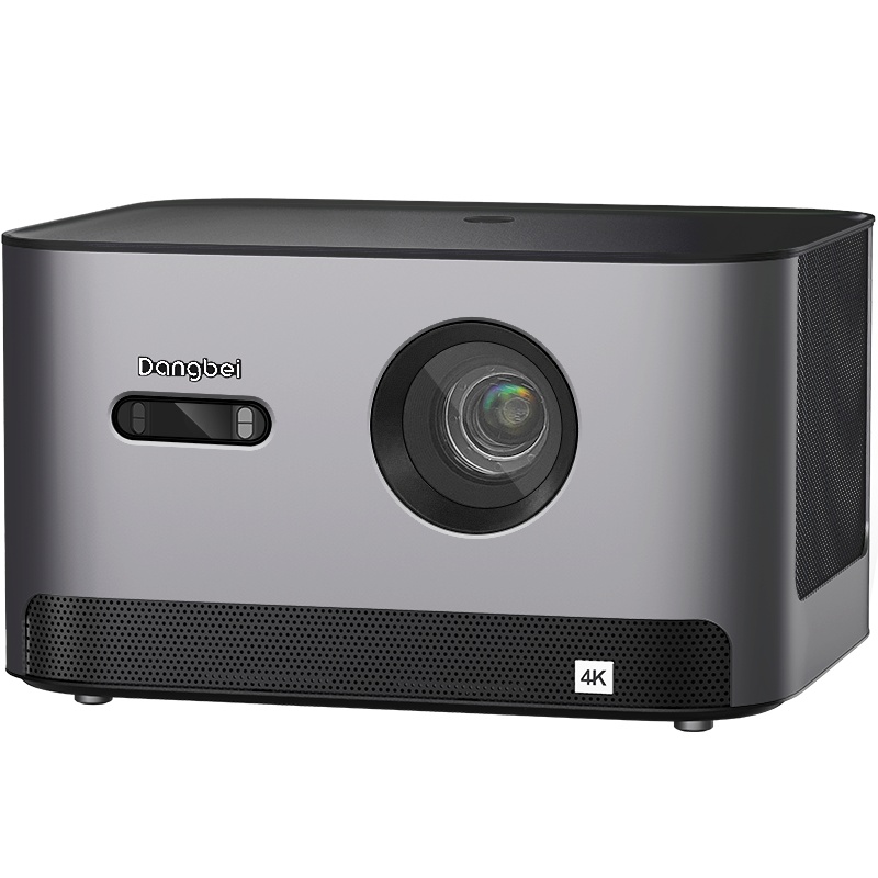 当贝 K1 投影仪家用智能投影机(4K UHD超高清 1850ANSI流明 激光自动对焦 无感梯形矫正)