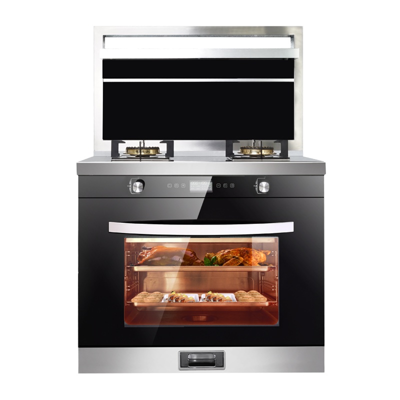 火王(Hione)90J/Z集成灶一体灶 油烟机 燃气灶 家用二星消毒柜 4.5KW大火力灶具