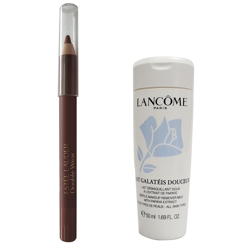 雅诗兰黛(Estee Lauder)Double Wear 两用唇线笔 08+兰蔻新清滢洁面卸妆乳液 50ml