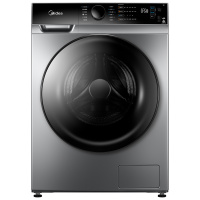 美的(Midea)10公斤 滚筒洗衣机 直驱变频 纳米银离子除菌 巴赫银 MG100N07Y