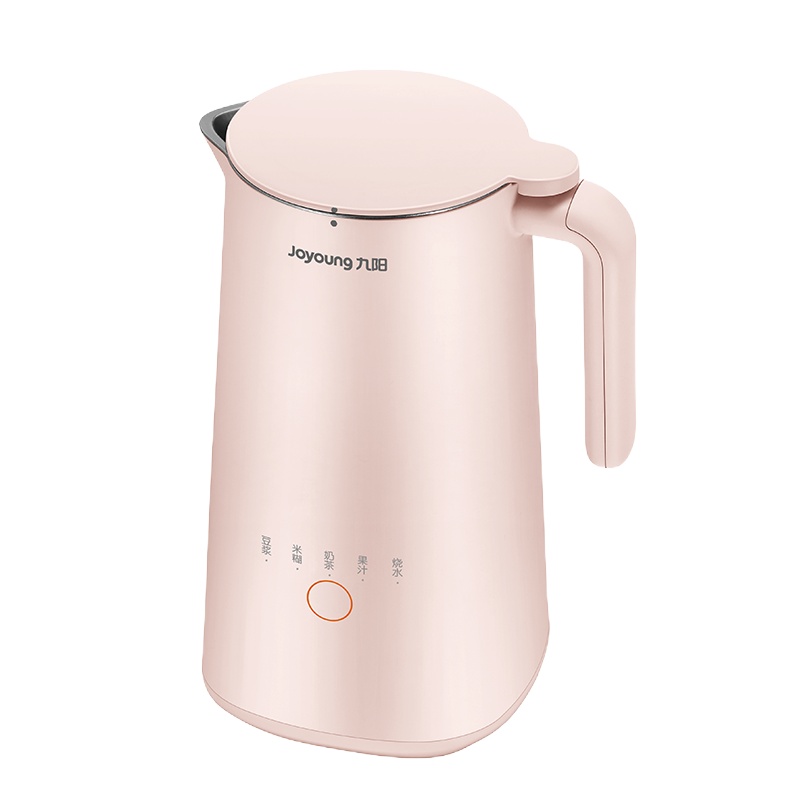 九阳(Joyoung)豆浆机DJ03X-D110(粉) 300ml一人食 5大功能 304不锈钢内胆 全自动家用豆浆机