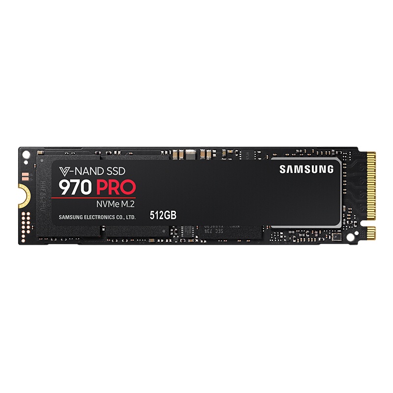 三星 970 PRO 512GB PCIe NVMe协议 M.2接口内置固态硬盘(MZ-V7P512BW)定制版
