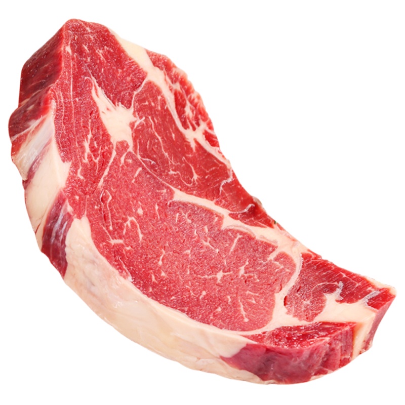 【送黄油+黑椒酱】暖男厨房 澳洲进口原切草饲眼肉牛排套餐1000g眼肉牛排套餐5片