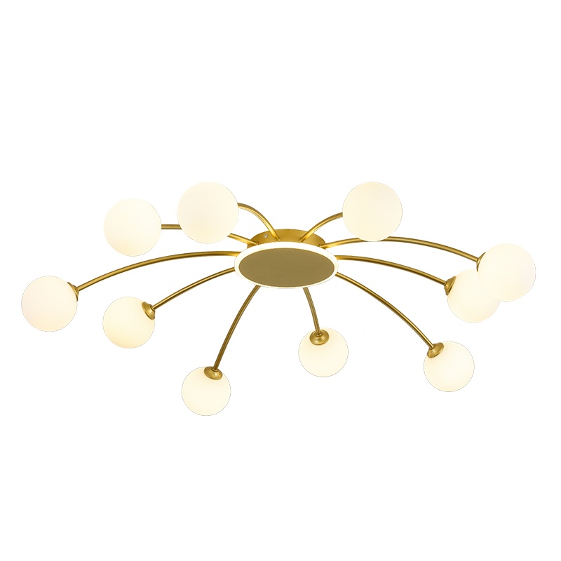 辛羽轻奢客厅灯现代简约大气2021年新款网红灯具北欧高档卧室餐厅吊灯