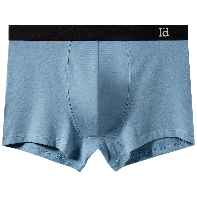 爱帝新款内裤男抗菌平角裤宽松透气短裤头（4条装）