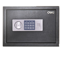 得力 DELI锐剑电子密码保管箱 全钢防盗 92620