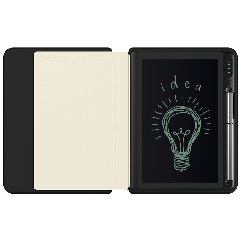 好写（howshow）云笔记智能手写本 电子笔记本手绘画板 液晶商务记事本写字板 无线蓝牙传输 黑色