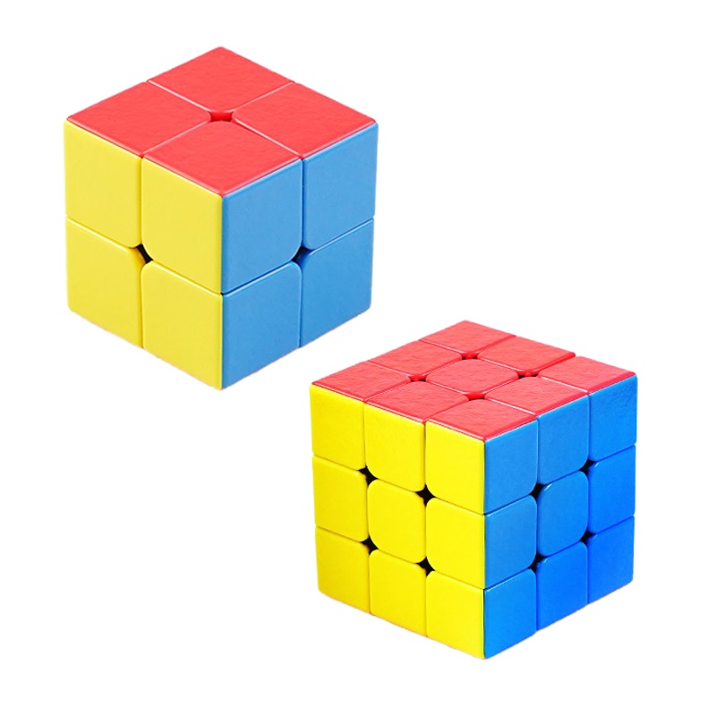 魔方4件套儿童小孩男女金字塔魔方 圣手宝石四件套礼盒装