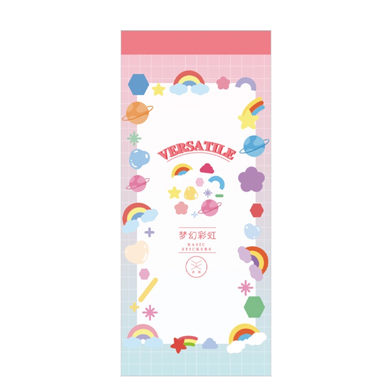 手账贴纸套装魅扣一本装饰小图案ins风基础圆点丝带手帐素材标签贴画