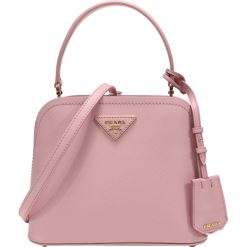PRADA 普拉达 女士 MATINEE系列牛皮手提单肩斜挎包迷你款 1BA286 2ERX