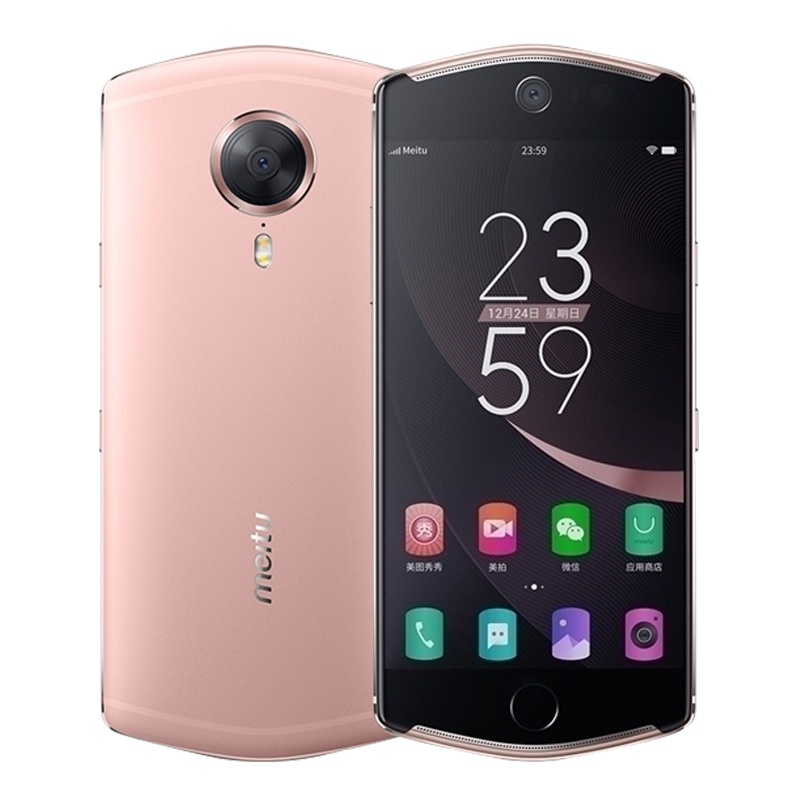 [二手95新]美图(meitu)(MP1602) 美图T8 4GB+128GB 玫瑰金 美颜手机全网通手机