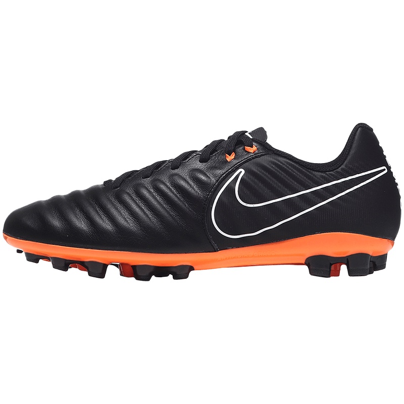 【自营】NIKE耐克男鞋足球鞋传奇7 AG短钉防滑运动鞋AH8801. AH8801-080黑+荷兰橙+黑+白