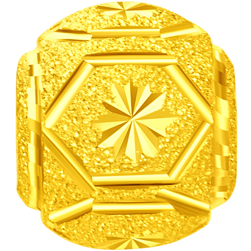 周大福珠宝首饰珠足金金吊坠计价（工费：78）F218889