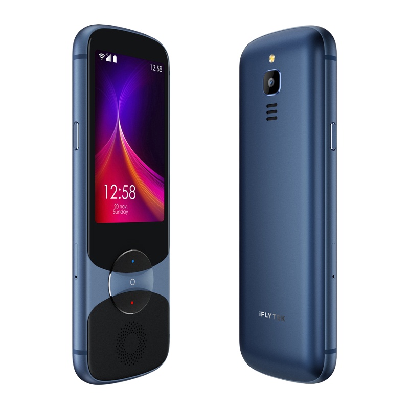 科大讯飞 翻译机 3.0 蓝色 离线翻译方言出国旅游翻译神器口语学习翻译笔