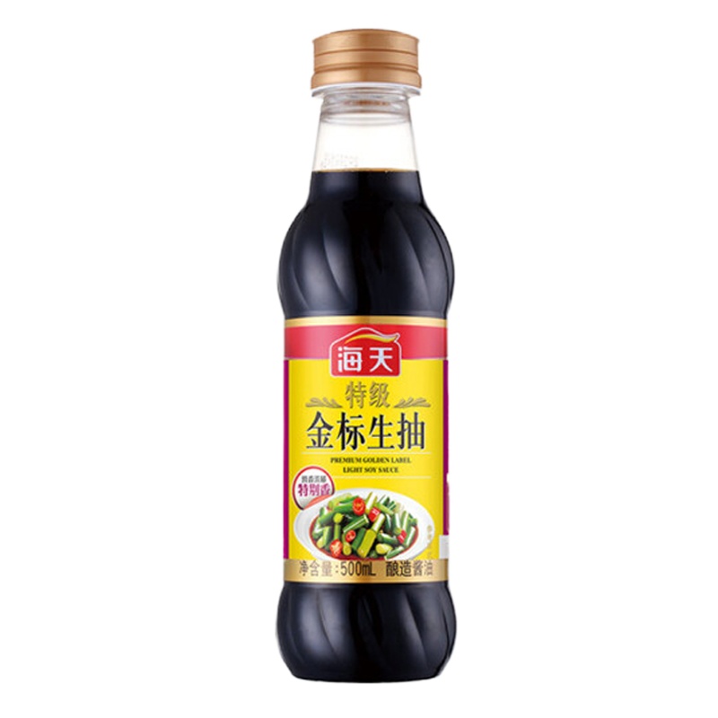 海天特级金标生抽500ml(119)