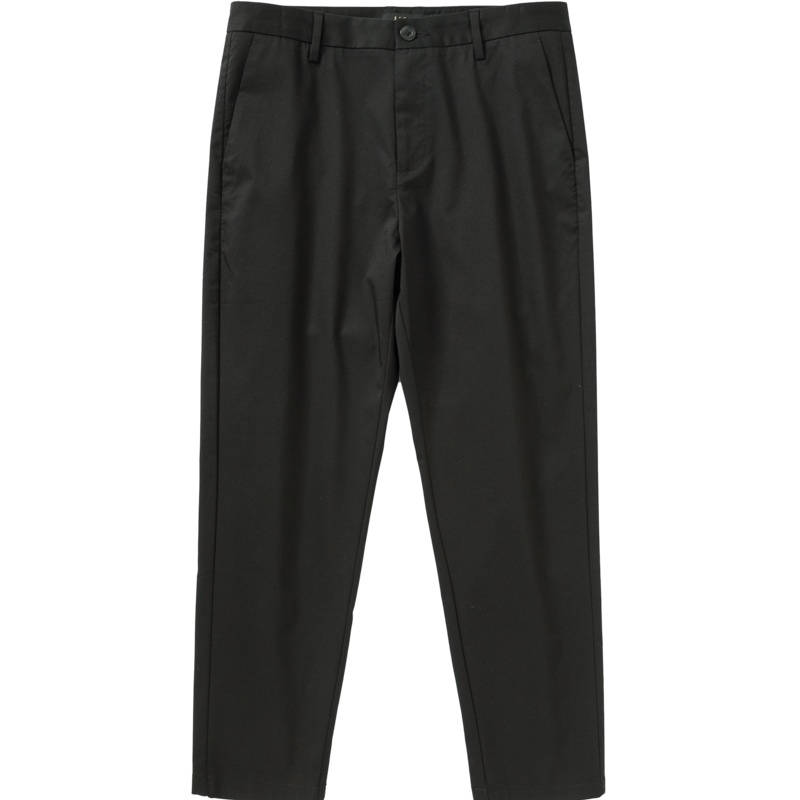 【满198减100预估价：54】森马休闲裤男2020新款夏季时尚简约直筒裤子男装舒适弹力九分裤潮