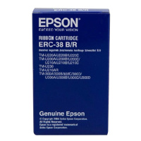 爱普生(EPSON) ERC-38B/R 色带架黑/红双色(包含芯)(适用于EPSON ERC30/34/38/TM2