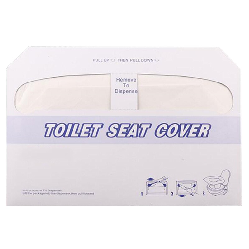 可溶水一次性马桶垫1/2折木浆200片装一次性马桶垫坐垫纸