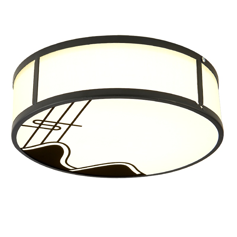 华阁 新中式客厅灯中式灯中国风LED吸顶灯餐厅灯卧室灯中国风简约大气灯饰DM02