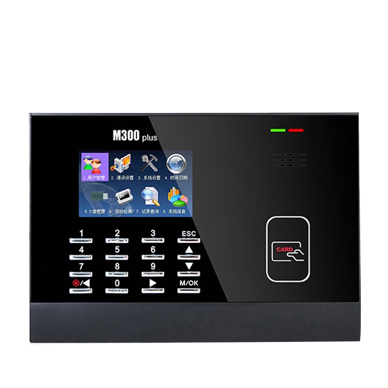 ZKTeco熵基M300PLUS 打卡机考勤刷卡ID卡考勤机TCP/IP通讯U盘下载