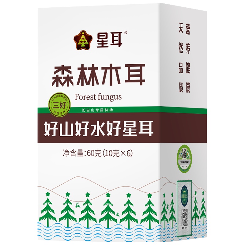 星耳 森林有机木耳 60g