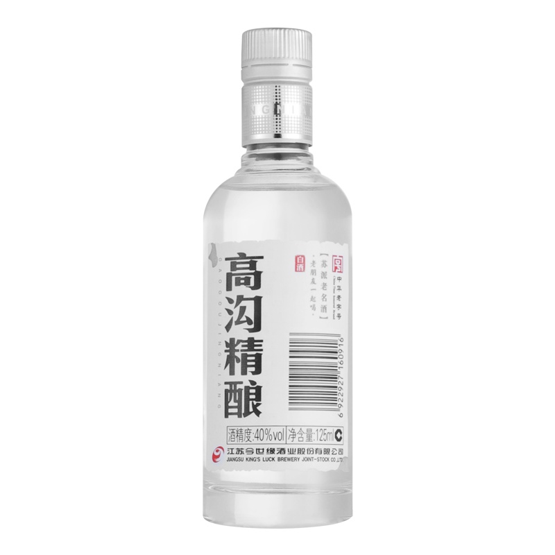 今世缘 高沟精酿40度 125ml 单瓶装 白酒