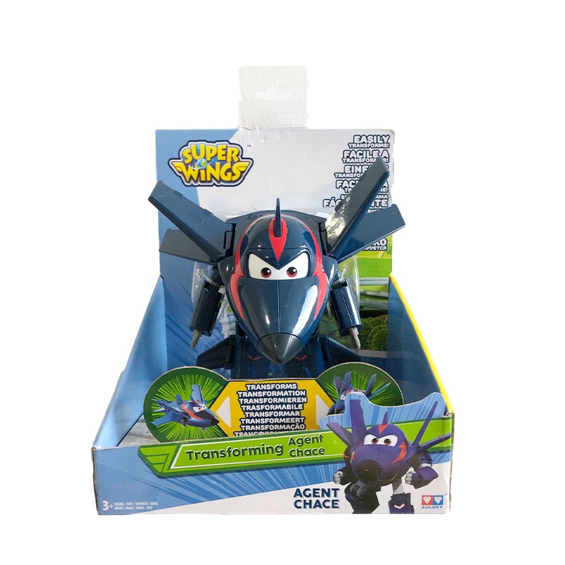 奥迪双钻(AULDEY)超级飞侠 变形机器人-酷雷720223 卡通动漫玩具 正版授权 安全材质